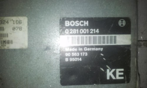 0281001214 Motormanagement, Steuergerät, ECU  90563173 Opel Omeg DE1092-22