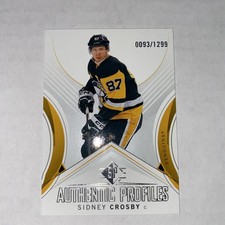 2024-25 Sp - Retail Authentic Profiles Sidney Crosby #AP-5 /1299