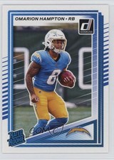 2025 Panini Donruss Rated Rookie Omarion Hampton #303 1t1v