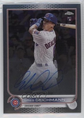 2022 Topps Chrome Rookie Greg Deichmann #RA-GD Auto RC pe8
