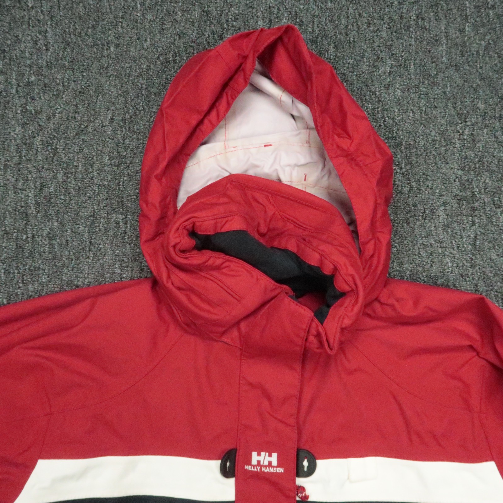 Helly Hansen Jacket Men Small Red Original Sailin… - image 3