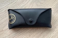 Ray Ban Sunglasses Black Semi Hard Case Glasses - CASE ONLY