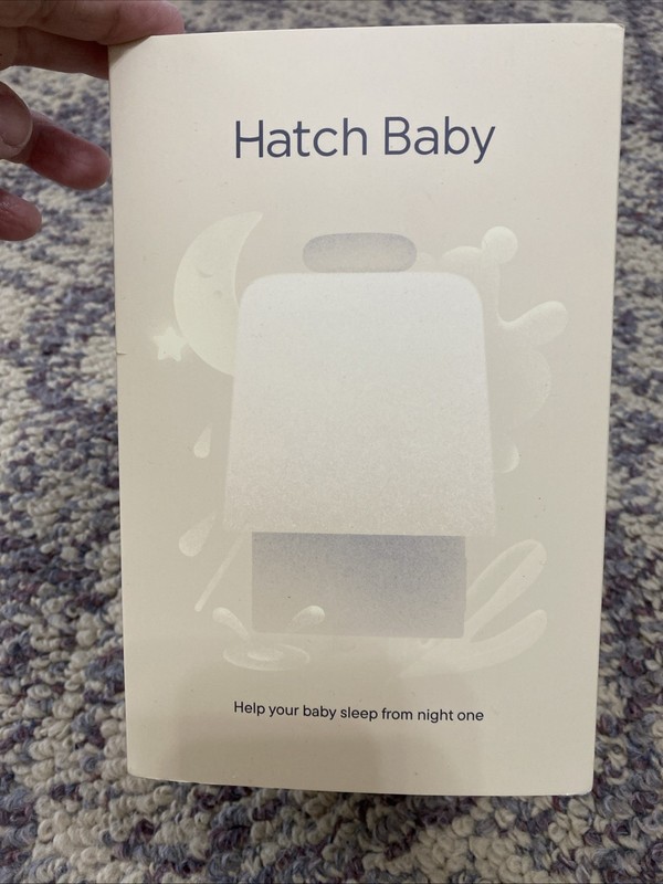 Hatch Baby Sleep Support, Sound Machine, Night Light | Registry Essential-NEW