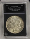 1921 US Morgan Dollar $1 BU Unc Bradford Slab