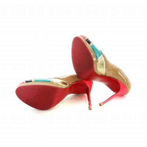 Christian Louboutin Pumps Absatz Leder Mehrfarbig EU35/US5 Original aus Japan - Bild 15 von 24