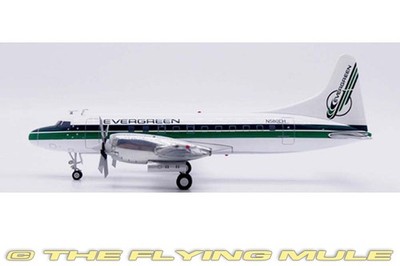 JC Wings 1:200 CV-440 Metropolitan Evergreen International N580EH w/Stand