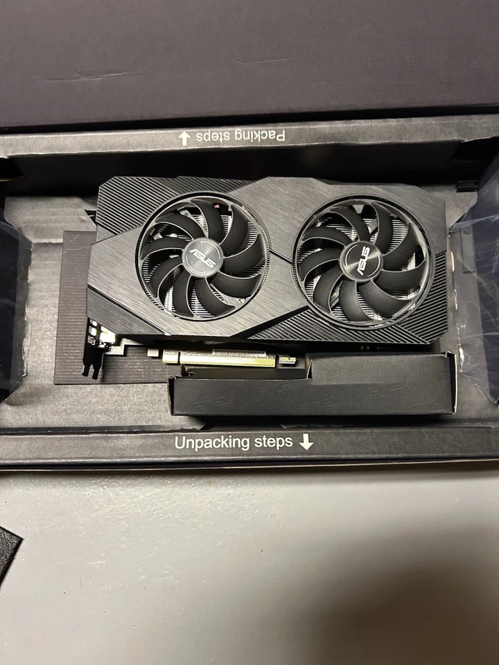 ASUS NVIDIA GeForce RTX 2060 OC 6GB Graphics Card DUAL-RTX2060-O6G-EVO - Image 2 of 4