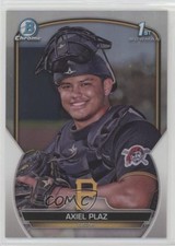 2023 Bowman Chrome Prospects Refractor 348/499 Axiel Plaz #BCP-208 3q5