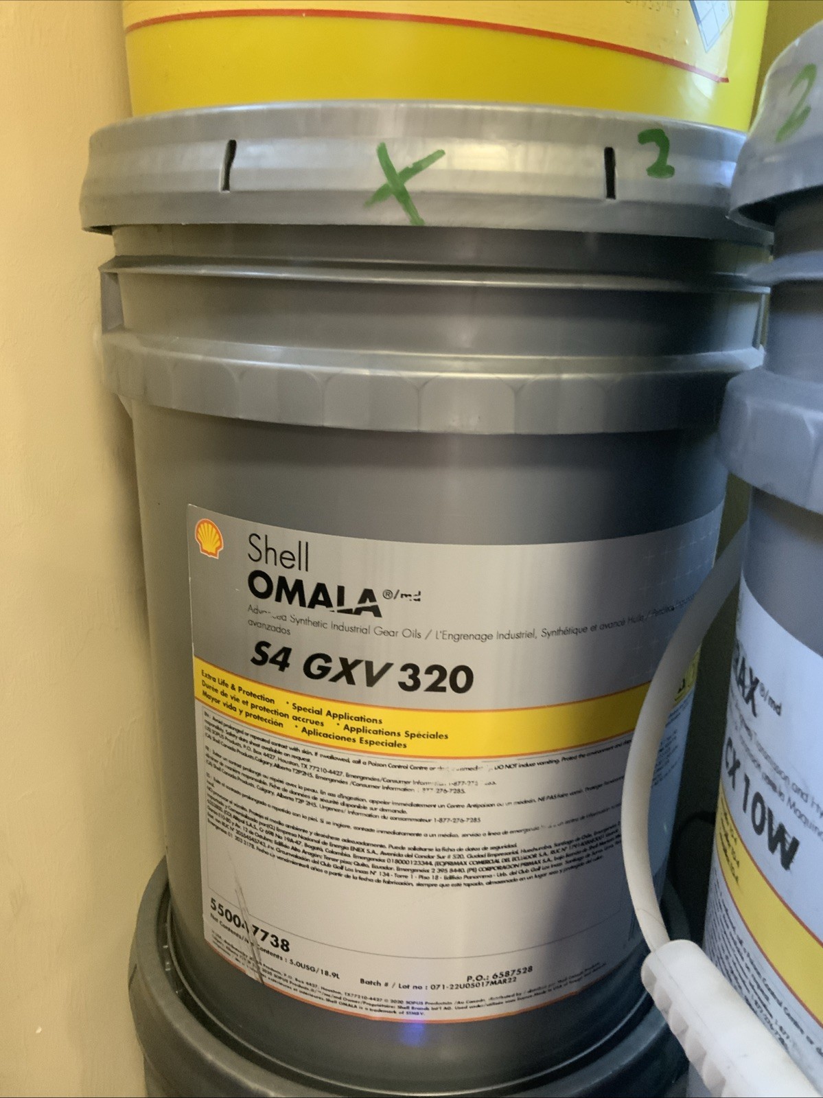SHELL OMALA S4 GXV 320 HD INDUSTRIAL GEAR OIL | eBay