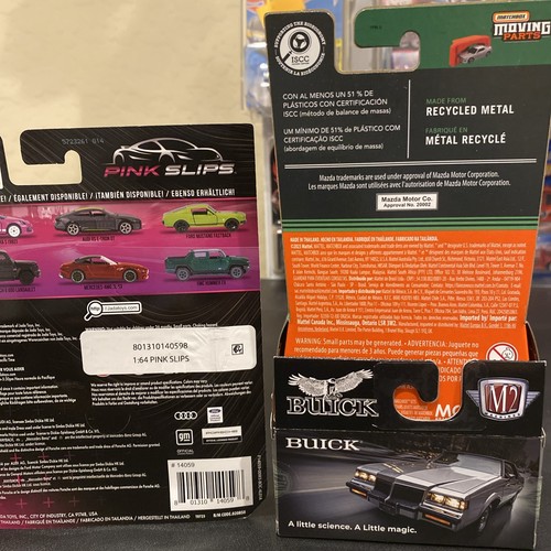 M2 Buick Regal - Matchbox Silverado -Mazda RX7 - Pink Slip Hummer. Lot ...
