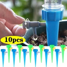 10Pcs Plant Self Watering Spikes - Adjustable Drip Irrigation for Potted Plants