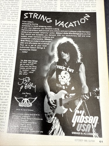 GUITAR FOR THE PRACTICING MUSICIAN - October 1988 - VERY NICE w/Poster!!! - Picture 12 of 19