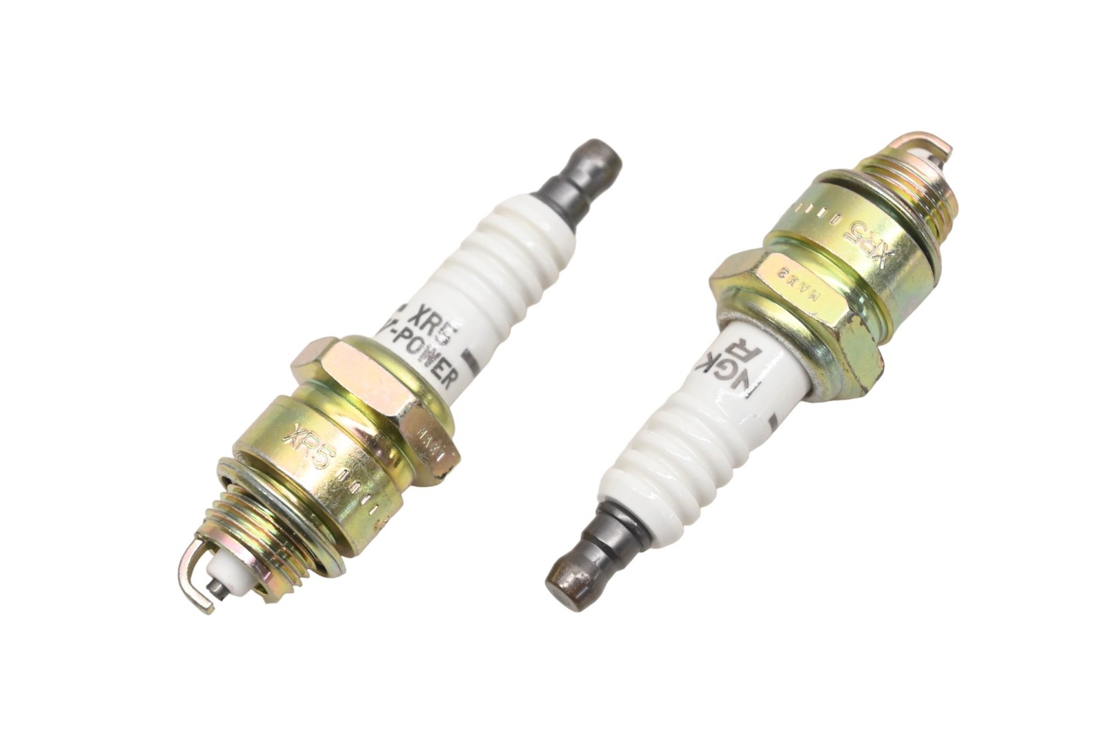 NGK XR5 V-Power Spark Plugs Qty 2 NOS