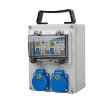 For Construction Site Ready Power Distribution Box with Fuse and RCD Protection