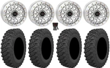 System 3 SB-6 15" Wheels Mh (6+1) 30" Pro Runner Tires Polaris Sportsman / RZR