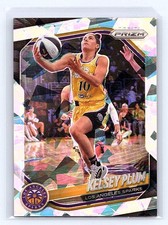 2025 Panini Prizm WNBA Kelsey Plum Cracked Ice Prizm #59 Sparks