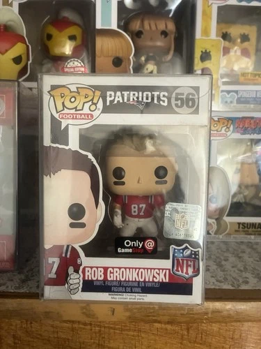 Funko Pop! Vinyl Rob Gronkowski NFL Patriots #56 GameStop Exclusive