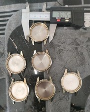 Horlogerie , lot de 6 Boîtier De Montre Certainement Triple Date Ref TRI5