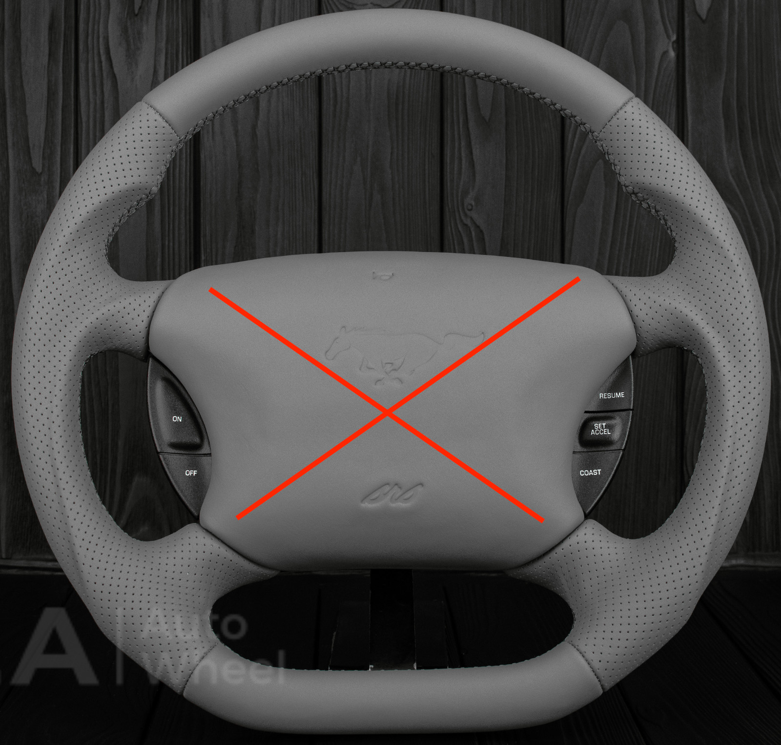 Ford GT 1994-2004 Right Steering wheel Gray