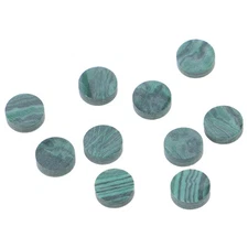 10 Pcs Malachite Guitar Tone Points Dot Fret Markers Bass Accessory