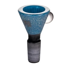 MJ Arsenal 14mm Dichro w Marble BLUE BOWL Thick Borosilicate Glass Encalmo MJA