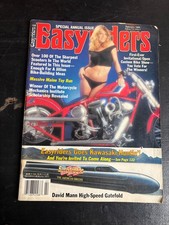 Easyriders Magazine February 1989 188 David Mann Gatefold Custom Bikes Paisano