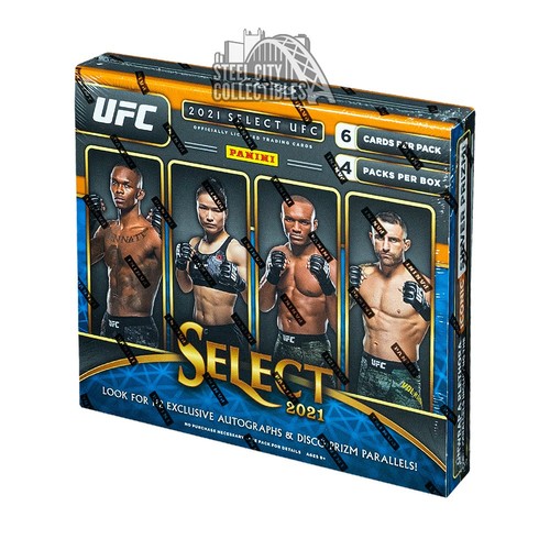 Hobby Box 2021 Panini Select UFC card