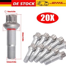 20 x Radschraube Radbolzen f&uuml;r Mercedes GLE S M R-Klasse W221 W166 C216 M14x1.5
