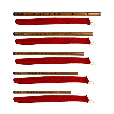 Bambusflöte Musikinstrument, Anfänger traditionelle tragbare vertikale Flöte,