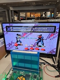 Neo Geo MVS Ninja Masters cart - 100% Authentic Board - REPO LABEL Tested