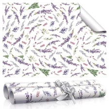 10 Sheet Fragrant Drawer Liners for Dresser Lavender Scented Cabinet Shelves
