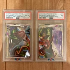 PSA8 PSA7 Rayquaza ＆ Deoxys LEGEND 074/080 075/080 1st Set Pokemon Card Japanese