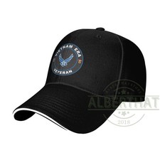 Berretto da baseball unisex veterano epoca Vietnam us air force regolabile cappello papà
