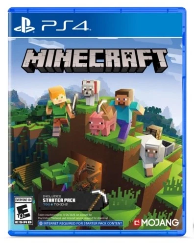 Minecraft Starter Collection (Sony PlayStation 4) Tested Adult Owned Fast Ship!!