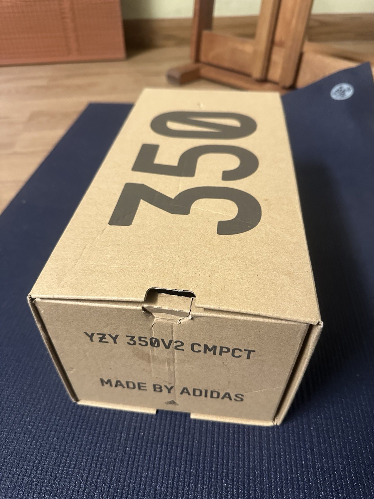 adidas Yeezy Boost 350 V2 CMPCT Primeknit Panda Slate White IG9608 Men's Sneaker thumbnail 2