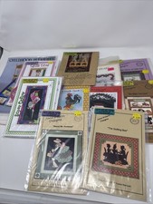 Vintage Quilt Patterns Wall Hanging Applique Patchwork Lot of 11