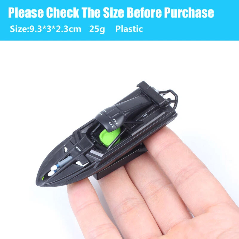 1:48 Scale Suntory Boss Q boat Q's Fishing Speedboat Toy Ship Model 50th 007 - Image 3 of 4