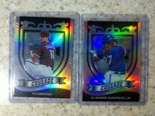 (2) VLADIMIR GUERRERO JR. 2021 CHRONICLES CRUSADE Silver PRIZM Holo & Yu Darvish