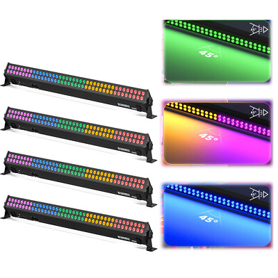 #ad 180W RGBW LED Wall Wash Bar Light DMX Stage DJ Disco Bar Light Wash Beam Light $230.99