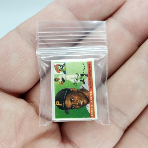 Juego de mini tarjetas de reimpresión Roberto Clemente #21 que incluye a Bob novato de la corte Puerto Rico - Imagen 11 de 15