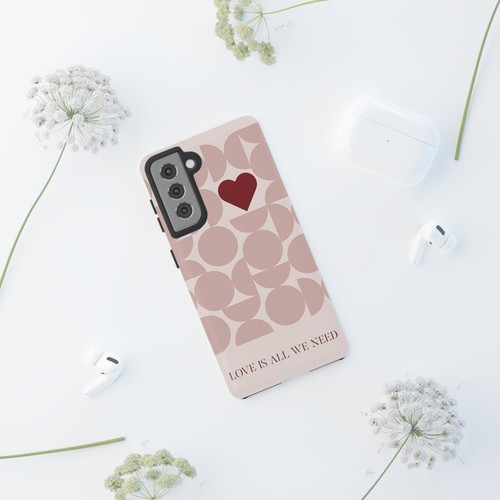 Dual Layer Tough Cases For iPhone, Galaxy, Pixel Love Is All We Need - Picture 227 of 251