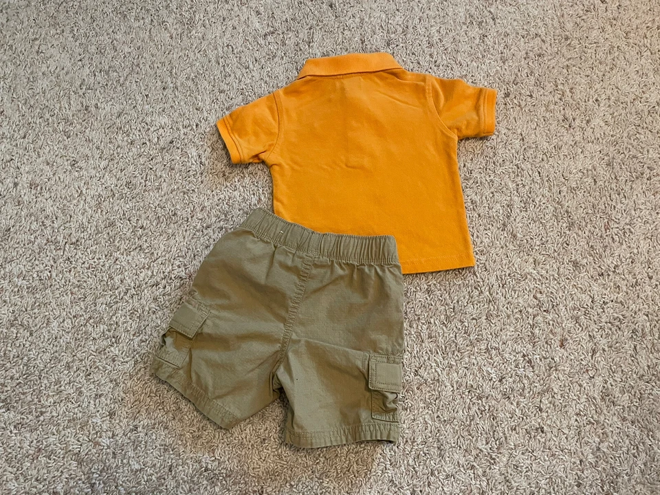 Conjunto corto bebé niño talla 18 meses Foto 2 de 4