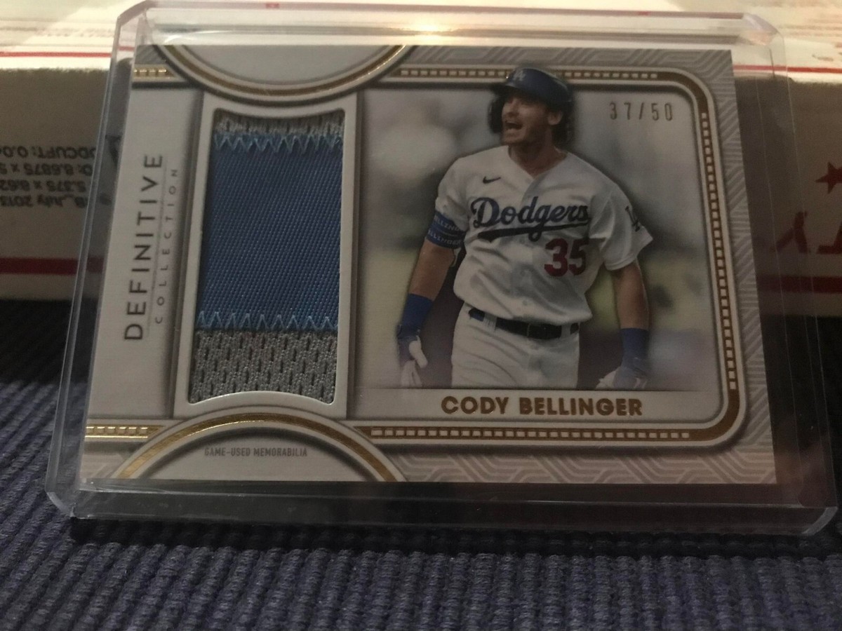 TOPPS MLBカード DEFINITIVE COLLECTION CODY BELLINGER LOS ANGELES DODGERS 47/50 #DJR-CBE 送料無料 中古 IT1 TOPPS MLBカード DEFINITIVE COLLECTION CODY BELLINGER LOS
