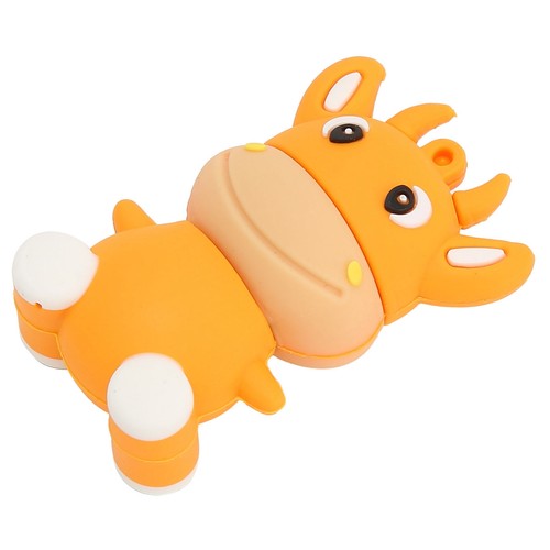 U Disk 3D Cartoon Calf Model Orange USB Storage For 7/8/10/Vista/XP/ TPG - Picture 21 of 34