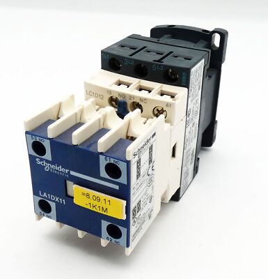 Schneider Electric LC1D12 Leistungsschütz + LA1DX11 Hilfsschalter -used-