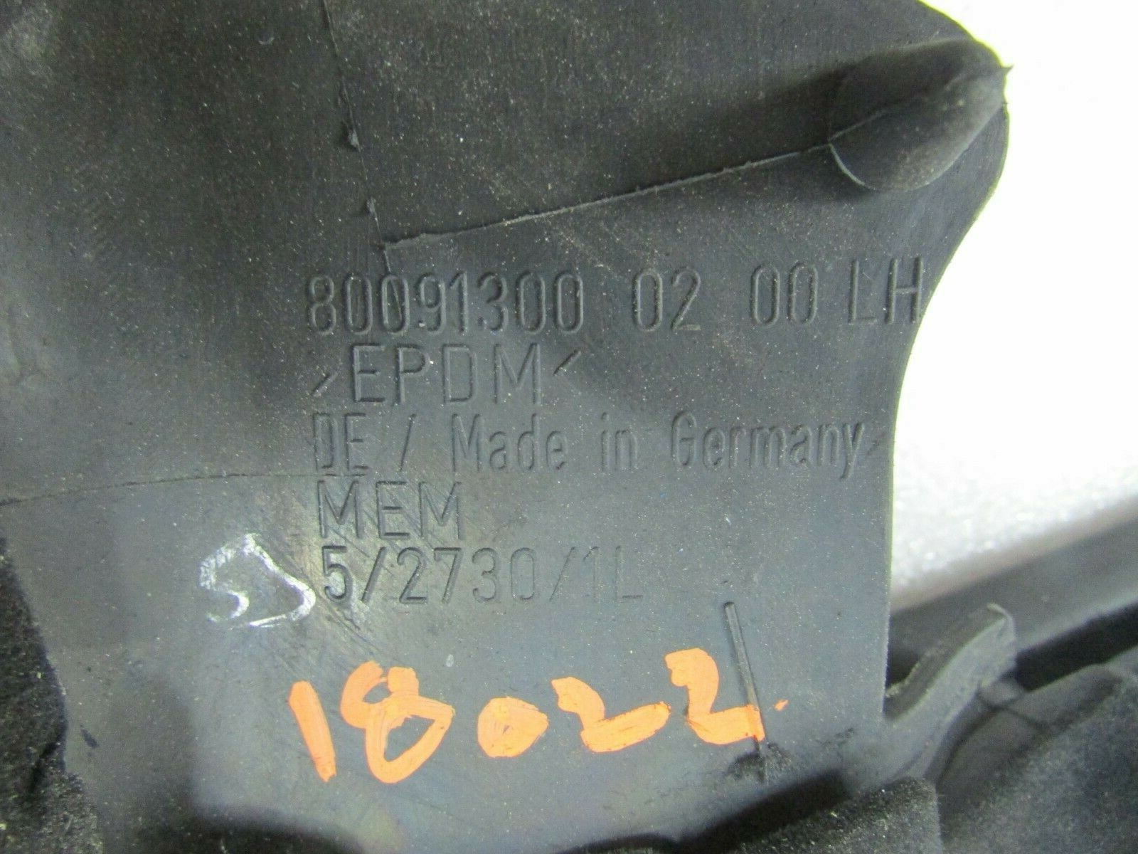 Maserati Granturismo, LH, Left Interior Door Scraper, Used, P/N 80091300