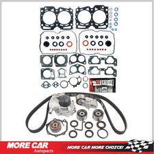 Head Gasket Set Timing Belt Kit Water Pump for 99-05 Subaru Outback Legacy 2.5L