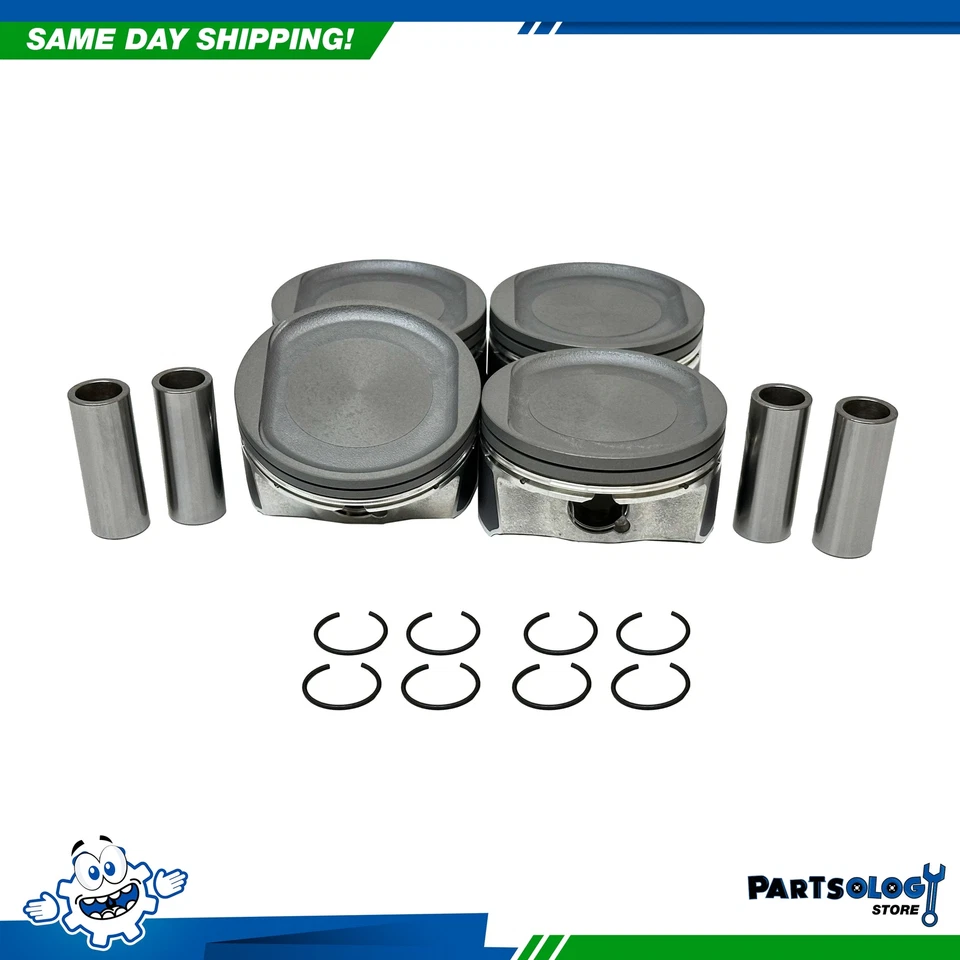 DNJ P1171 Std. size Comp. Piston Set For 13-22 Chrysler Dodge Jeep 2.4L SOHC - Image 4 of 4