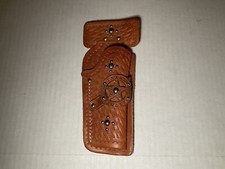 TEXAS RANGERS Toy Pistol Leather Holster