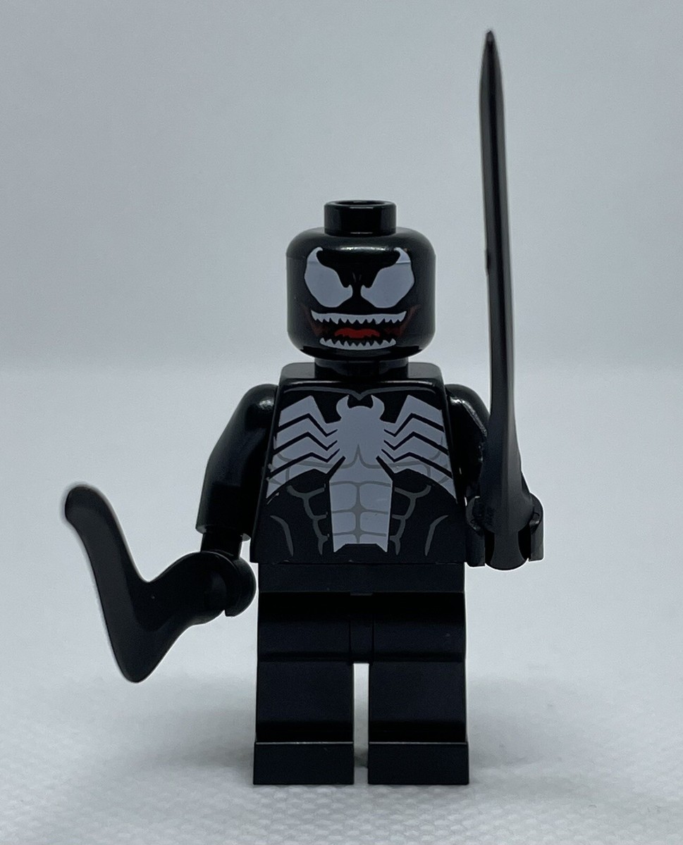 LEGO Marvel Venom - Red Mouth Minifigure w/ Weapon (sh542) [76175